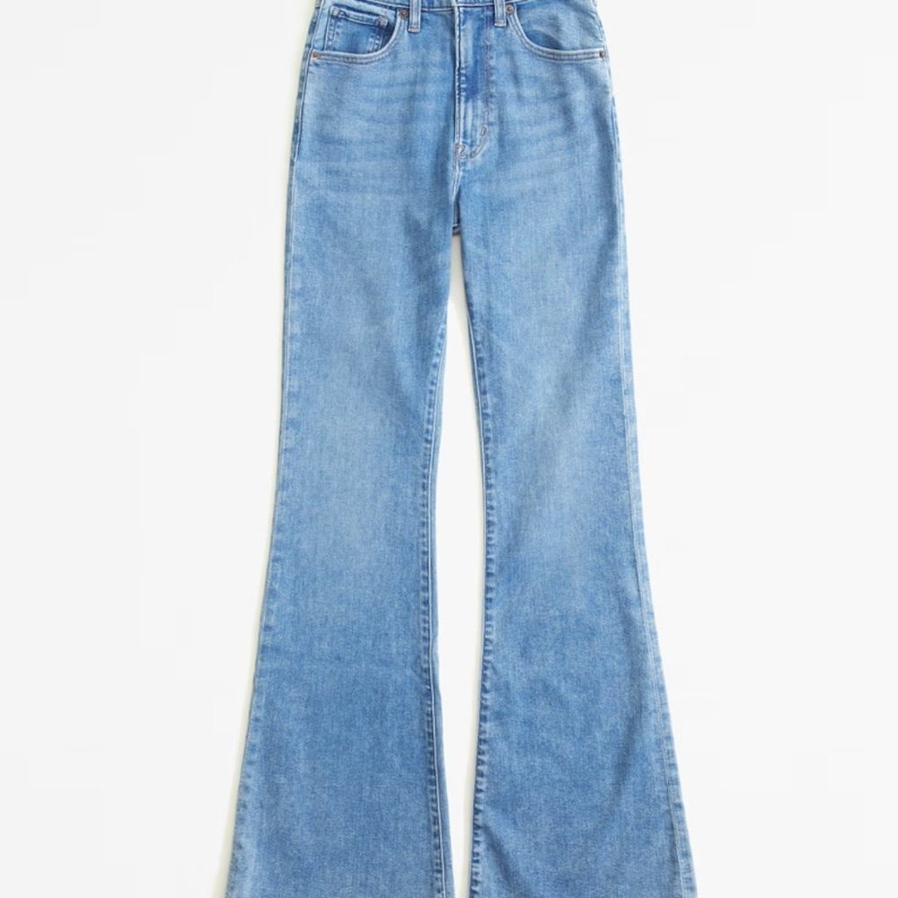 Abercrombie Ultra High-Rise Flare Jeans